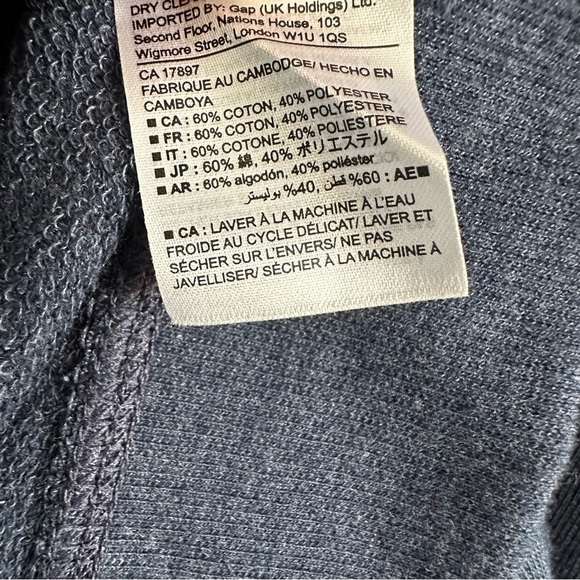 Gap cozy  HOODIE in navy blue - Picture 7 of 10
